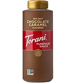Torani Puremade Sauce, Salted Chocolate Caramel, 16.5 Ounces