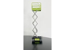 1:25 Scale Model FloZ for ZOOMLION ZS0607HD-Li Scissor Lift Aerial Work Platform 1:25 Truck Pre-Built Model Maximum Platform 