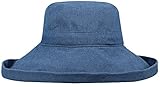 Lullaby Women UPF50+ Summer Beach Hat Wide Brim Foldable Sun Bucket Hat