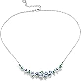 Santuzza 925 Sterling Silver Adjustable Pendant Necklace for Women