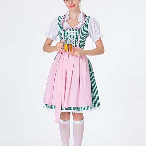 Staron Womens German Oktoberfest Dirndl Dress Beer Festival Dress Carnival Oktoberfest Cosplay Costumes
