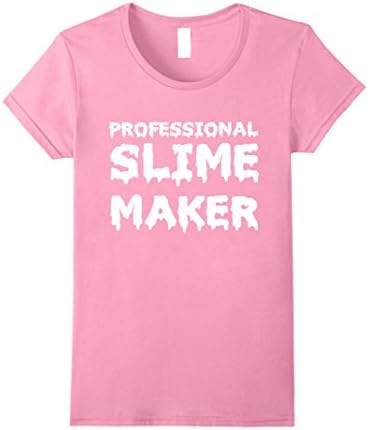 Womens Professional Slime Maker Funny Craft Kids Mens Womens Shirt Small Pink