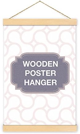 Non-Standard Size Maple Wooden Poster Hanger - magnet self assembly (30 inch (76.20cm))