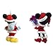 Hallmark Disney Mickey and Minnie Mouse as Santa and Mrs. Claus Christmas Ornaments (Set of 2)
