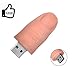 AreTop Fun Flash Drive 32GB, USB2.0 Creative Novelty Miniature Thumb Shape Flash Drive Cool 32GB Thumb Drive Memory Stick Pendrive for Kids Gift