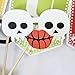 Big Dot of Happiness Day of The Dead - Halloween Sugar Skull Photo Booth Props Kit - 20 Count