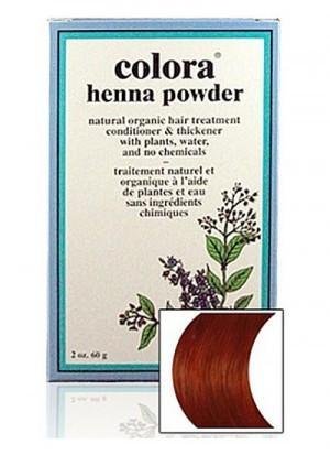 Natural henna hair coloring powder, auburn; 2oz
