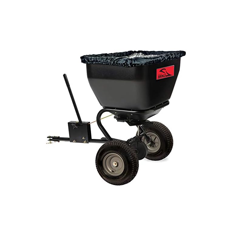 Brinly BS36BH Tow Behind Broadcast Spreader, 175Pound Mideloka