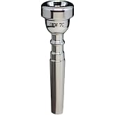 GKW Silver Plated 7C Trumpet Mouthpiece &ndash; Durable Brass, Bach 7C Compatible, Ideal for Beginners and Music Enthusiasts