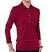 ChanzeePK Long-Sleeved Cotton Rayon Polo Tee Shirts: Women Shirts and Blouses