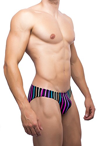 JOE SNYDER Print Bikini Classic-Medium-Candy