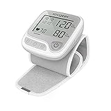 Koogeek Wrist Blood Pressure Monitor, Automatic Blood Pressure Cuff Wrist with Heart Rate for Home Use, Wireless Blood Pressure Machine with Memory Mode for iOS and Android Devices, Batteries Included