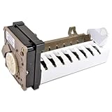 W10190965 - OEM FACTORY ORIGINAL WHIRLPOOL KENMORE MAYTAG ICEMAKER (Icemaker only. It is recommended that you use parts off the old icemaker. Has Harness On I/M Flat Plug, No Cover And No Bail Arm. You Must Use Parts Off Of Old Icemaker.)