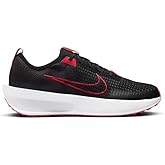 Nike Interact Run Men's Road Running Shoes (FD2291-007, Black/Anthracite/White/Fire Red) Size 10.5