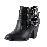 West Blvd Hanoi Bootie Chunky Heel Boots