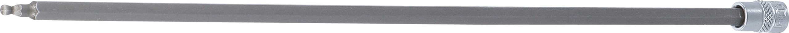 BGS 9833 | Bit Socket | length 300 mm | 6.3 mm (1/4") Drive | internal Hexagon with Ball Point 4 mm