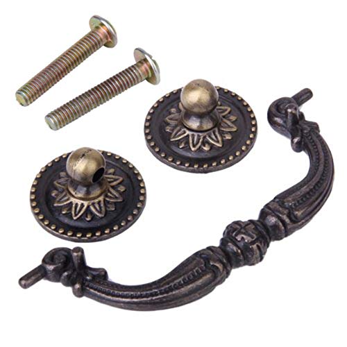 Antique Brass Door Drawer Handles 100 mm