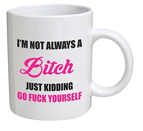 Funny I'M Not Always A Bitch 11Oz Coffee Mug Novelty, Office, Job (775211460034)