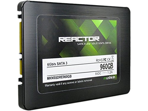 Mushkin Reactor 960GB Internal Solid State Drive (SSD) 2.5 Inch SATA III 6Gbit/s MLC 7mm MKNSSDRE960GB