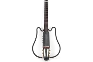 Fojill Electric Classical Guitar Classic Nylon String Travel Portable Foldable Fold Flding collapsible Silent Mahogany Body Maple Neck Rosewood Fretboard With Gig Bag