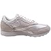 Reebok womens Classic Nylon Sneaker, Classic White/Light Grey, 7.5 US