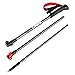 Carbofox Carbon Fiber Trekking Poles - Ultralight, Shock-Absorbent, Hiking, Walking Sticks - Durable & Adjustable with External Quick Lock Mechanism