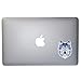 Dark Spark Decals Low Poly Geometric Blue Ice Wolf - Full Color Vinyl Decal for Indoor or Outdoor use, Cars, Laptops, Décor, Windows, and More (5in)