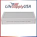 LifeSupplyUSA Particle Air Cleaner Filter Replacement Compatible with Blueair 400 Series Air Cleaners 400PF 401 401PF 410B 402 403 410 450E 455 455EB
