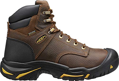 KEEN Utility Men's MTVernon 6inch Soft Toe Waterproof Work Boots