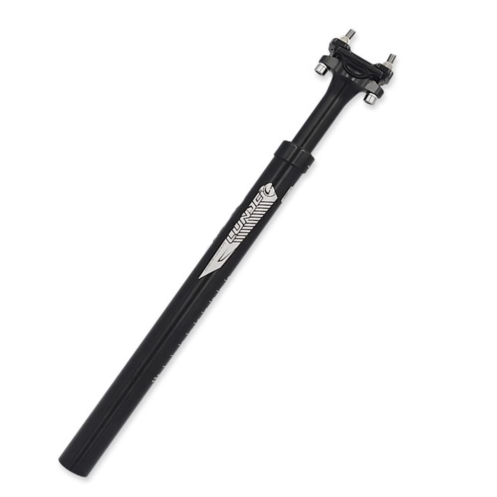 ThinkTop 400mm Bike Seat Post φ27.2 28.6 30.9 31.6mm Suspension Seatpost for Bicycle Shock Absorption 5cm High Stiffness AL6061 Aluminum Alloy Suitable for MTB Road Mountain Bike