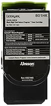 Lexmark 80C1HK0 Black High Yield Return Program Toner