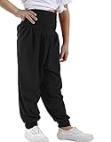 Loxdonz Kids Harem Loose Casual Baggy Sports Dancing Pants Girls Harem Children Trouser