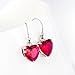 Leaf Threader Dangle Earrings 925 Sterling silver Nature Leaves Ear Line Earrings Jewelry,Long Earrings (2)