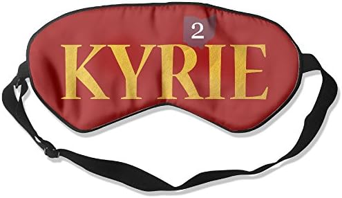 Cavaliers Kyrie #2 Baseketball Silk Eye Sleeping Mask Cover White