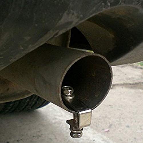 Weite 2-Pack Universal Car Tailpipe Turbo Sound Whistle | Exhaust Muffler Pipe Whistle Blow Off Valve BOV Simulator | Automotive Replacement Exhaust Mufflers Sound Maker Tip (L)
