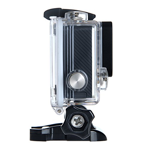 [- Wealpe Waterproof Dive Housing Underwater Protective Housing Case for GoPro Hero 4, 3+, 3 Camera