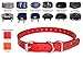 Red Heavy Duty TPU Nylon Replacement Collar Strap for Bark and Electric Dog Fence Receivers- Waterproof and Adjustable – Compatible with Dogtra | Garmin | SportDOG | PetSafe and Morethumb 2
