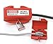 Brady Personal Lockout Tagout Kit for Common Breakers, Valves, and Plugs, Includes 2 Safety Padlocks - 104795,Black