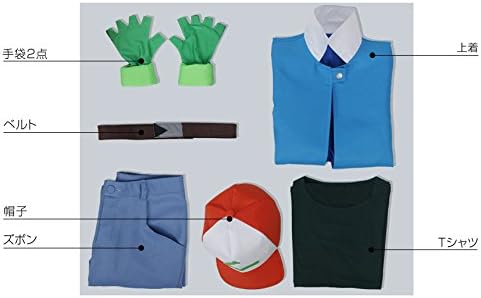 Amazon ポケットモンスター ポケモン Pokemon サトシ コスプレ衣装 女性ll コスプレ 仮装 通販