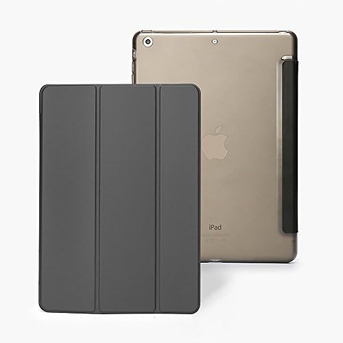 JOJO MALL iPad Mini Case, [Classic Lines] Stand Handmade PU Leather Case Cover for Apple iPad mini1/2/3 Generation with Auto Sleep / Wake Feature (Black)