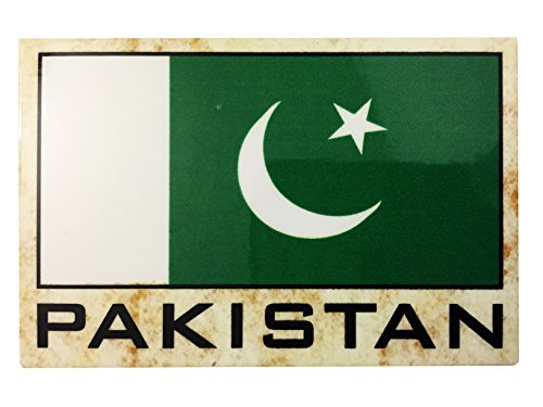 Flag Fridge Refrigerator Magnets - Asia and Africa (Country: Pakistan)