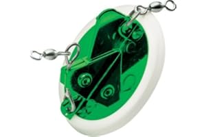 LUHR JENSEN Luhr-Jensen 0 Dipsy Diver, Metallic Green/Green Bottom