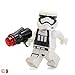 LEGO Star Wars: The Force Awakens - First Order Heavy Artillery Stormtrooper Minifigure with blaster