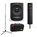 Mevo Plus Live Event Camera by Livestream, Black - Bundle Boost by Livestream, Case for Live Event Camera, K&M Microphone Stand
