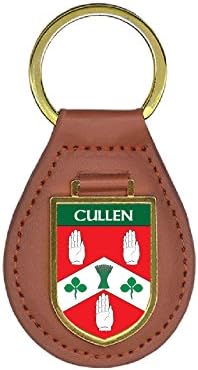 Cullen Family Crest Coat of Arms 4 Total Key Chains