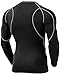 TM-MUD11-KLG_Large Tesla Men's Long Sleeve T-Shirt Baselayer Cool Dry Compression Top MUD11