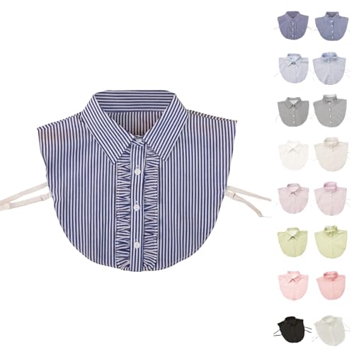 Detachable Collar for Women Fake Half Shirt Blouse Top Collars False Faux Collar