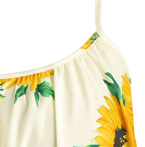 5 Photno+Fashion+Bandage+Sunflower+Dress