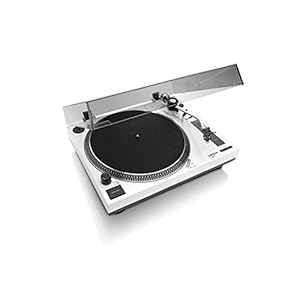 Lenco Platenspeler Met Directe Aandrijving, Usb, Mmc, Digitalisering Via PC, Afneembare Stofkap Wit