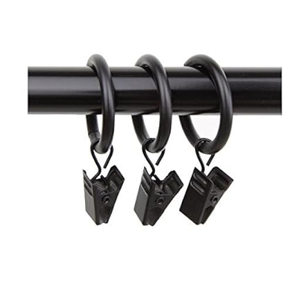 Amazon Com Stylish Window Curtain Clip Metal Curtain Clip Rings